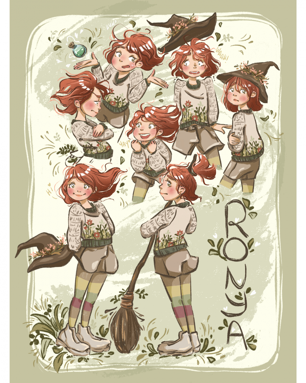 Charakterdesign Kinderbuchillustration