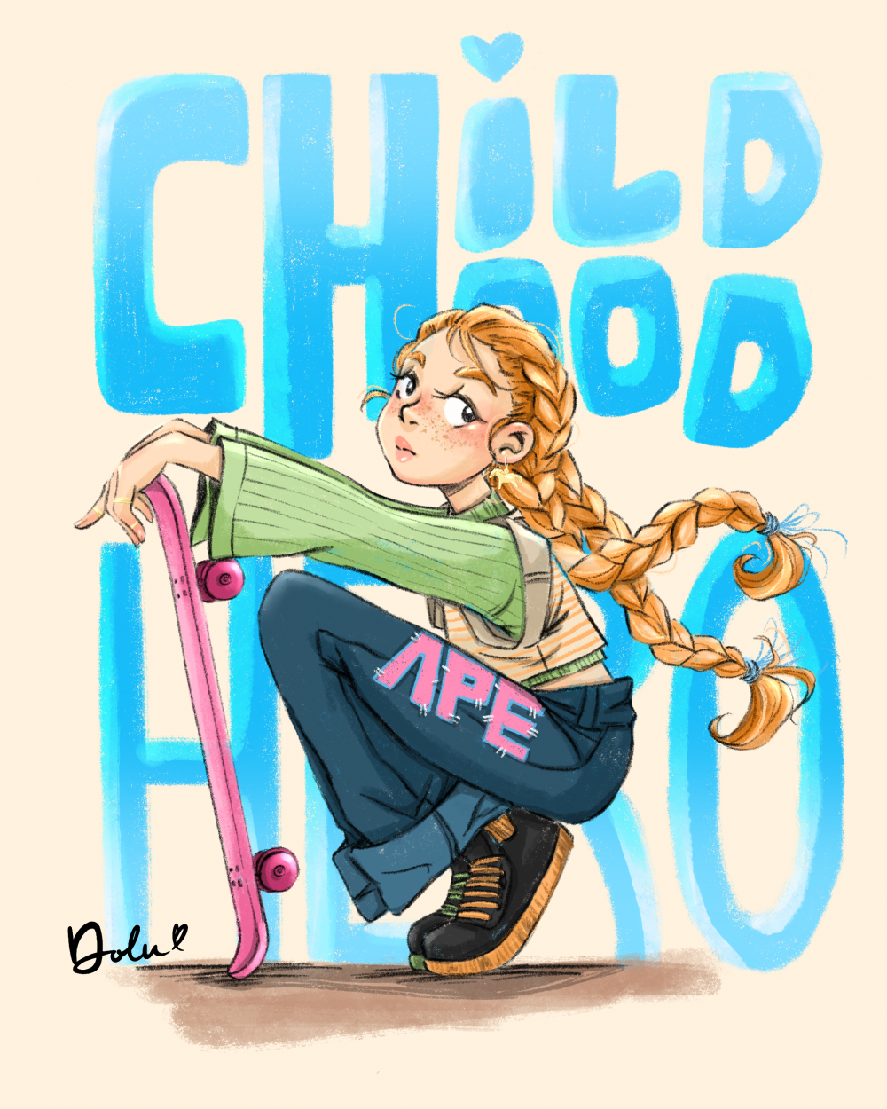 Moderne Pipi Langstrupf