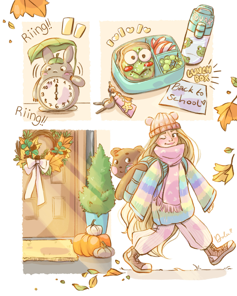 back to school comic